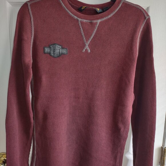 Harley-Davidson long sleeve t shirts - thermal - bundle of 3 - like new - size M - Picture 10 of 14